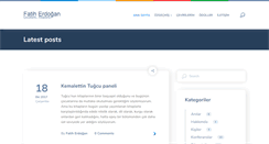 Desktop Screenshot of fatiherdogan.com